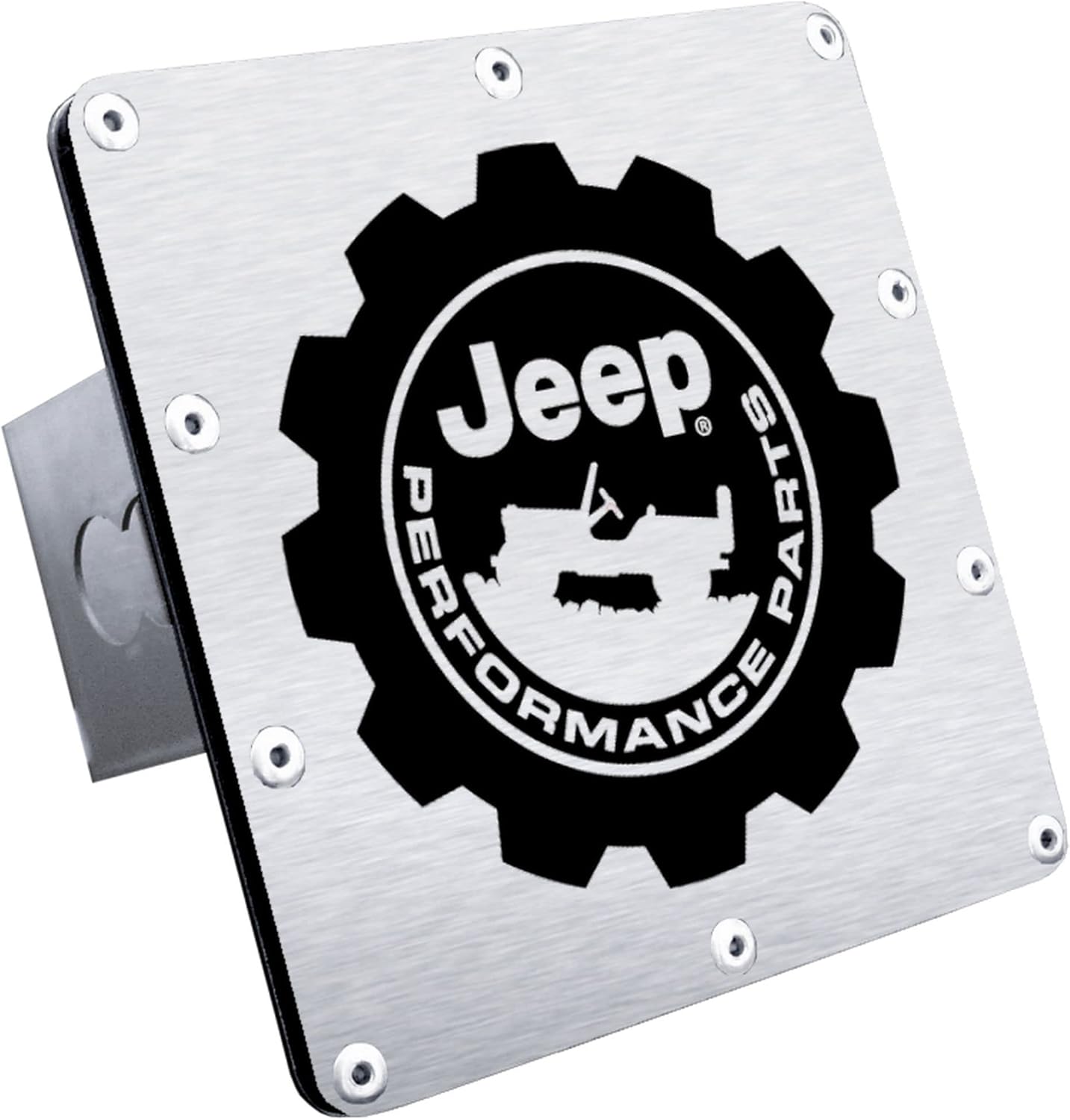 Au-TOMOTIVE GOLD Class III Trailer Hitch Plug for Jeep Performance (Rugged Black)