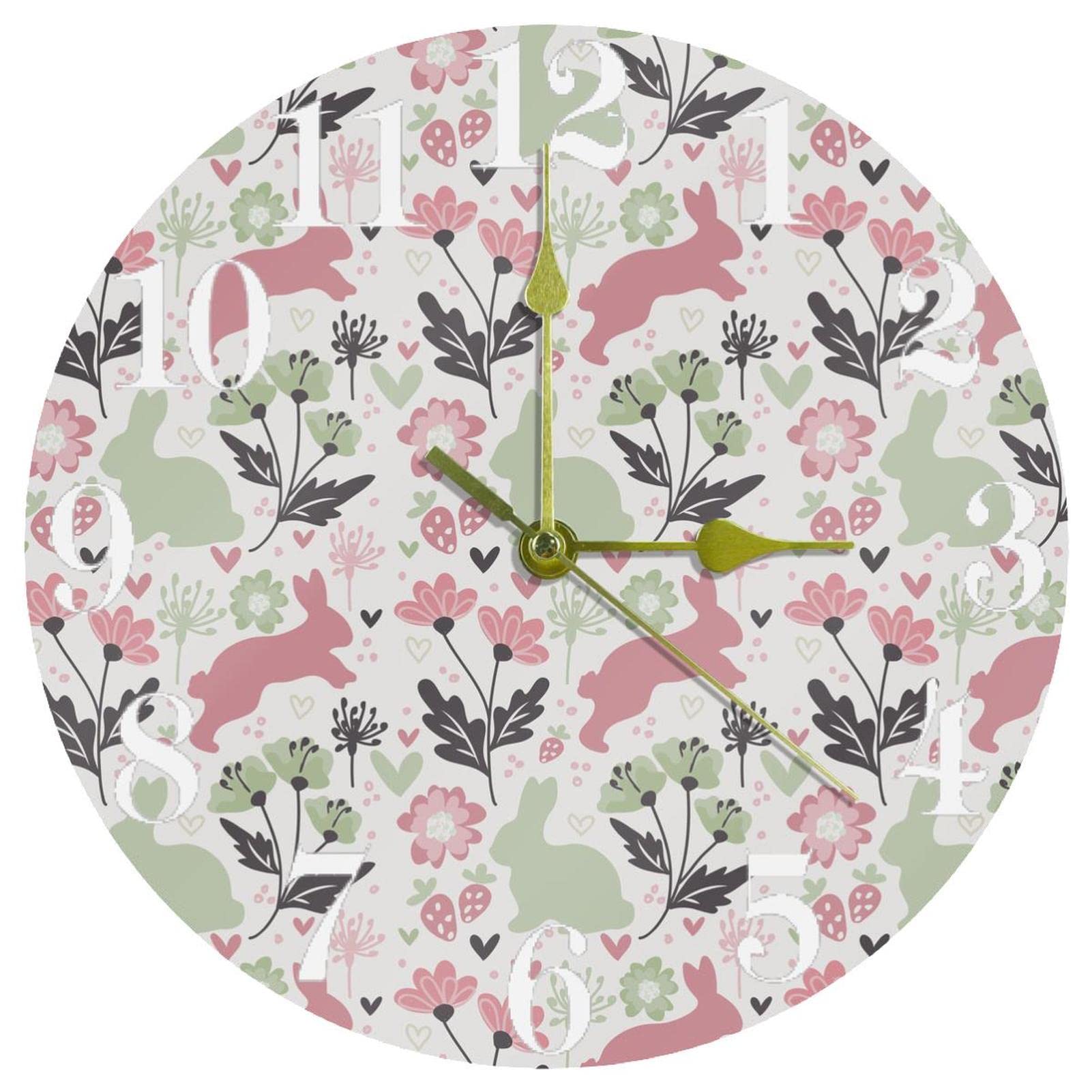 Horloge murale silencieuse sans bruit de tic-tac pour retrouver le sommeil