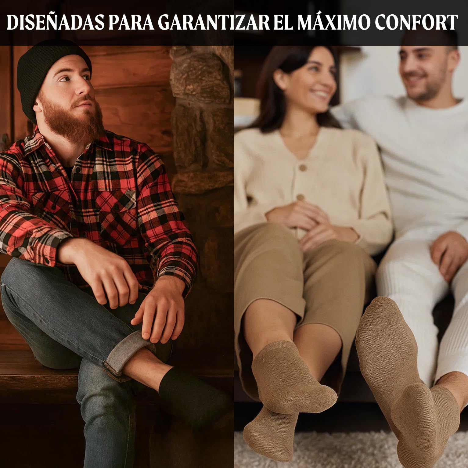 CALZITALY PACK 2/4 PARES Calcetines Invisibles Termicos, Calcetines Tobilleros Lana Merino, Pinkies,Calcetines Cortos Invernales, Made in Italy