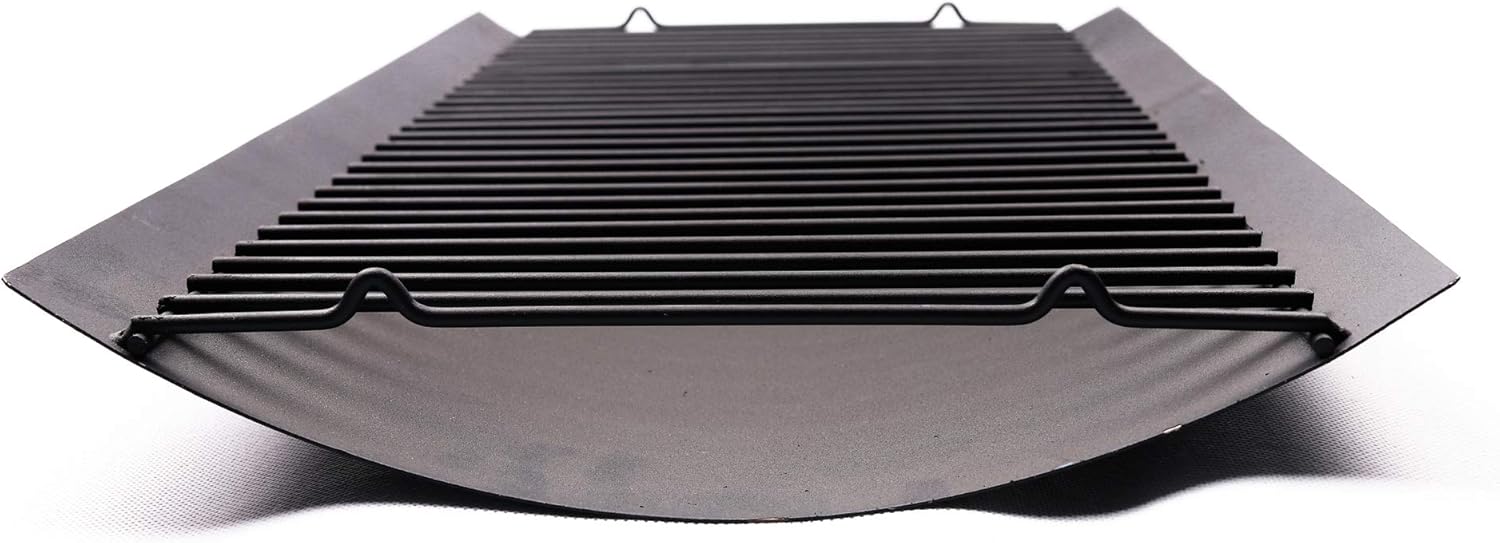 27" Ash Pan Heavy Duty Steel Miscellaneous Repair Part Replacement for Char Griller Charcoal Grills 1224, 1324, 2121, 2222, 2727, 2828, 2929, Charbroil 17302056
