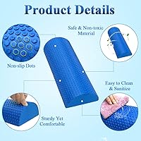 Vista 5 de AOSSA BBL - Almohada elevadora de asiento de inodoro, elevador de asiento de inodoro brasileño, cojín elevador de asiento de inodoro para sentarse