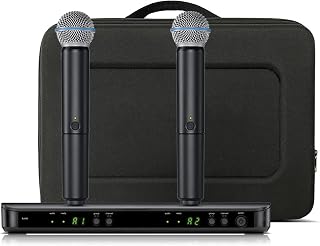 Sound Card Kit Profession 1 Channel Wireless Vocal Microphone UHF System Kit Handheld Mic For Karaoke Stage Performanc Church Speech Studio Setup For Recording Music ( Color : 288 B58A , Size : 1 )
