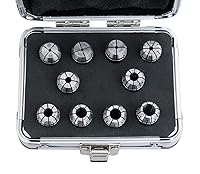 Vista 2 de Accusize Industrial Tools Metric Er Collet 1 mm to 10 mm by 1 mm Er-16 Collet 10 Pc, 3350-0582
