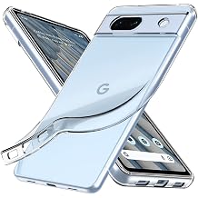 Silicone Clear for Google Pixel 7A Case, Ultra Thin with Comfort Grip