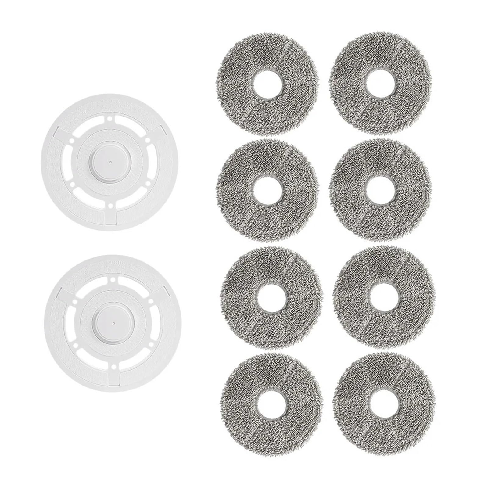 HIZON Rag Holder Accessories ，Compatible For Ecovacs， T10 /X1/TURBO/X1S PRO Spare Parts Mop Cloth Robot Vacuum Cleaner(F)