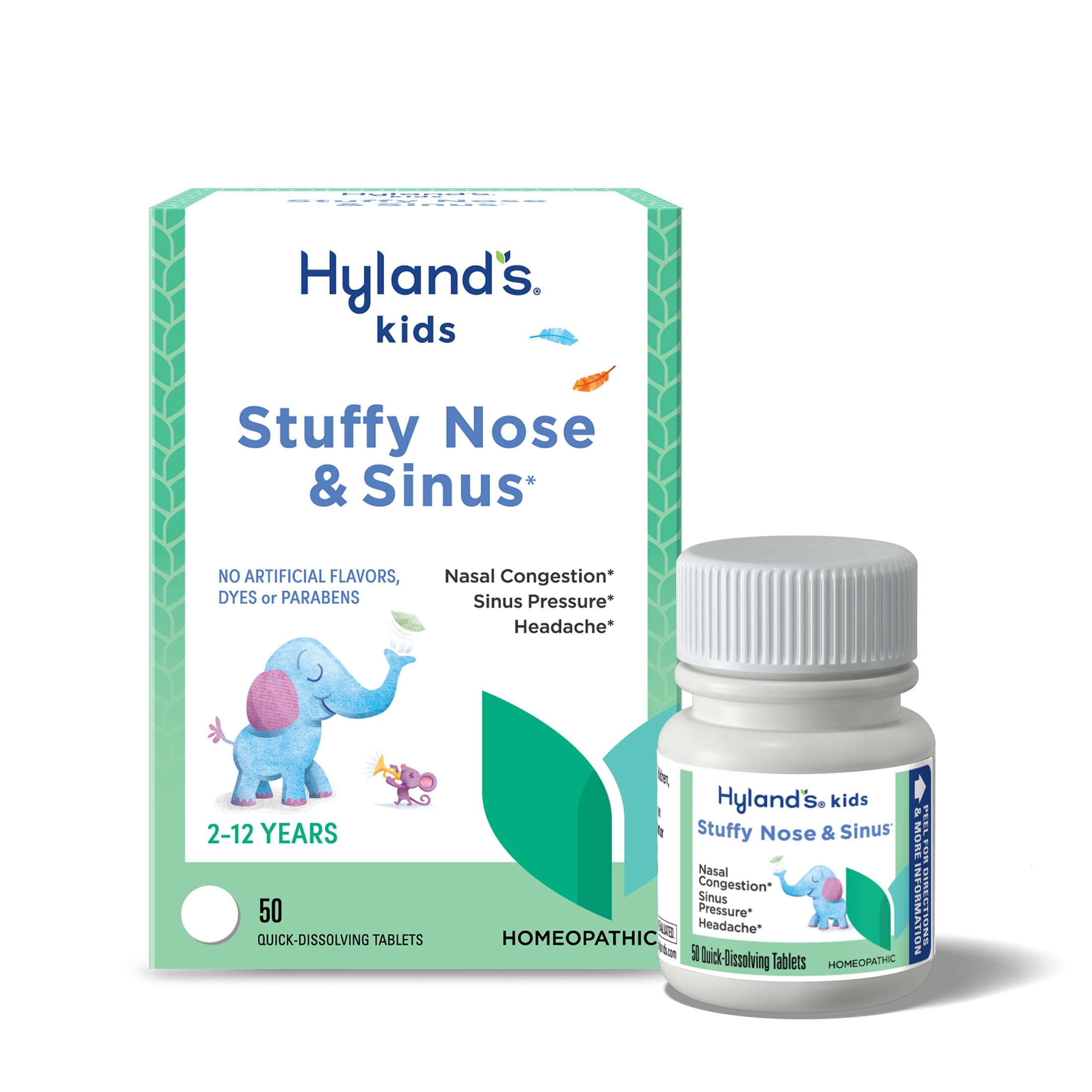 Hyland's Kids Stuffy Nose and Sinus Tablets