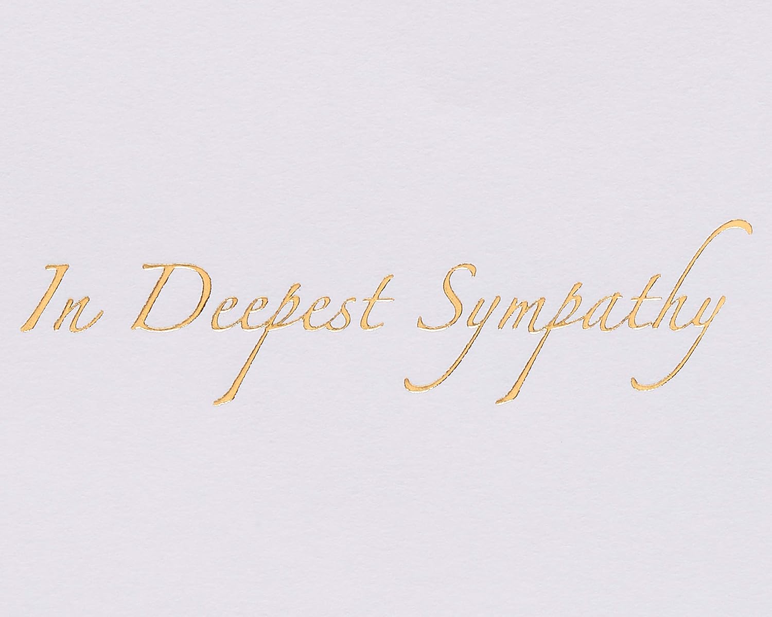 Papyrus Sympathy Card (Deepest Sympathy)