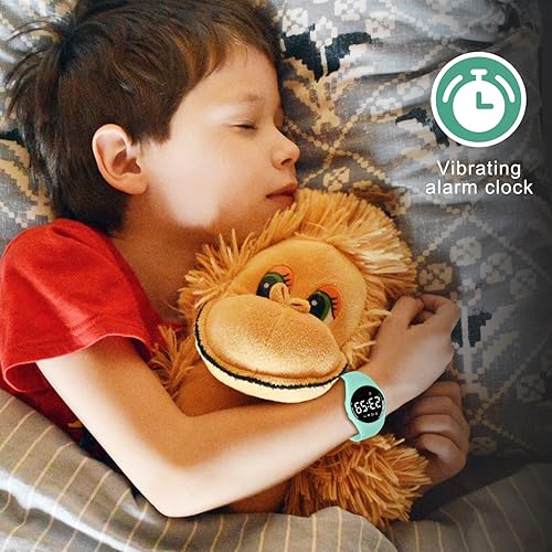 Miniatura 5 de L LAVAREDO Reloj de seguimiento de actividad física para niños, reloj digital de seguimiento de actividad para niños de 3 a 12 años, sin Bluetooth,