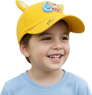 Tomorrow Fashion Kids Baseball Cap | Unisex Boys &amp; Girls Cotton Sun Hat with Curved Brim | Lightweight Summer Outdoor Spor...