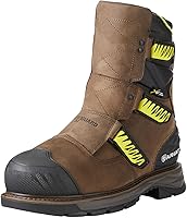 Vista 1 de ARIAT Botas de trabajo para hombre Catalyst Vx de 8 pulgadas impermeables con puntera compuesta Metguard