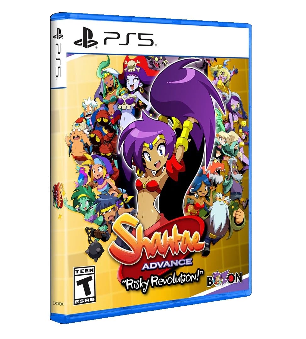 Amazon.com: Shantae Advance: Risky's Revolution (Limited Run #157