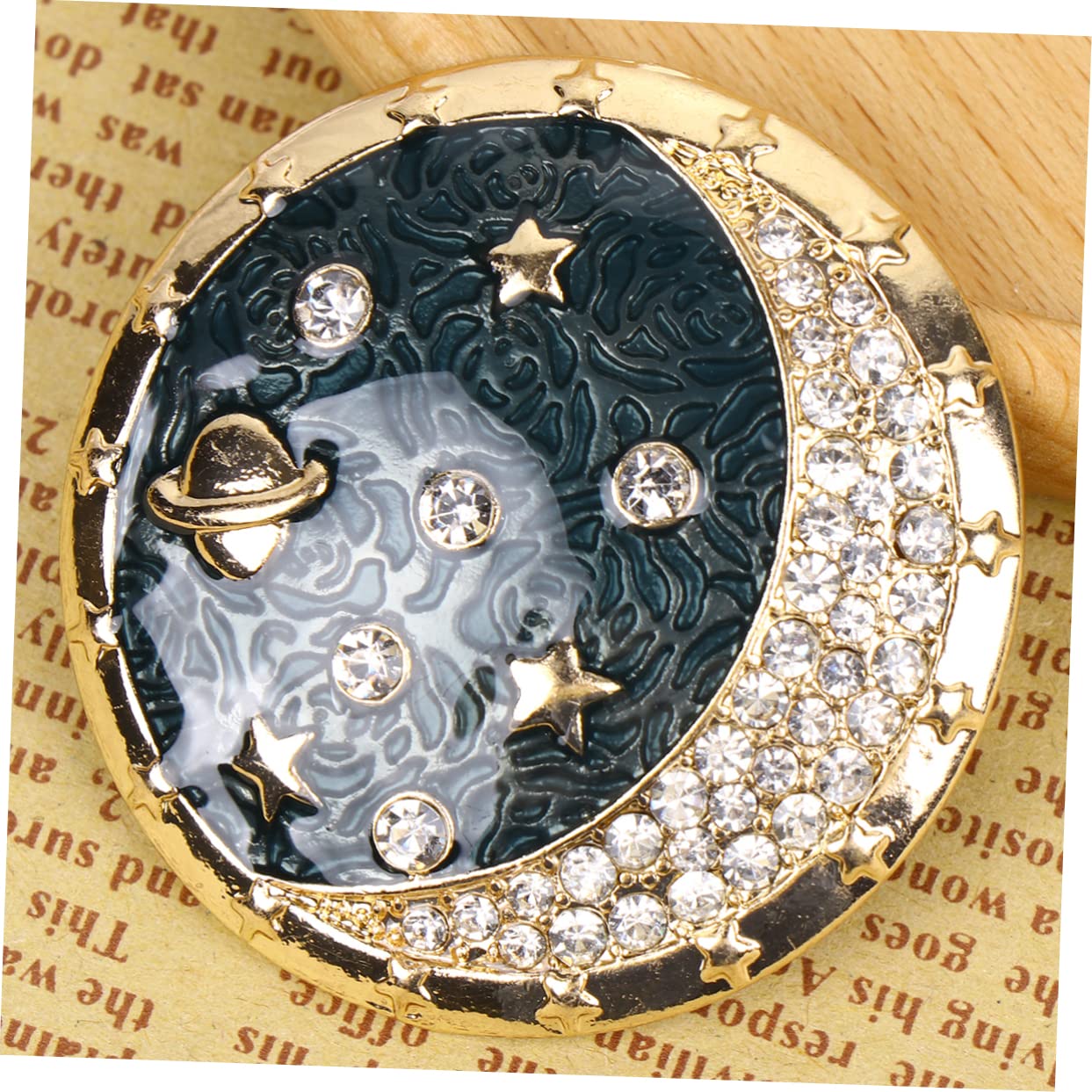 3pcs Dress Brooch Clip Enamel Lapel Pin Decorative Pins Breastpin