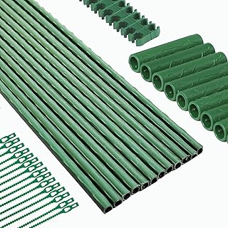 Garden Plant Stakes with Connectors