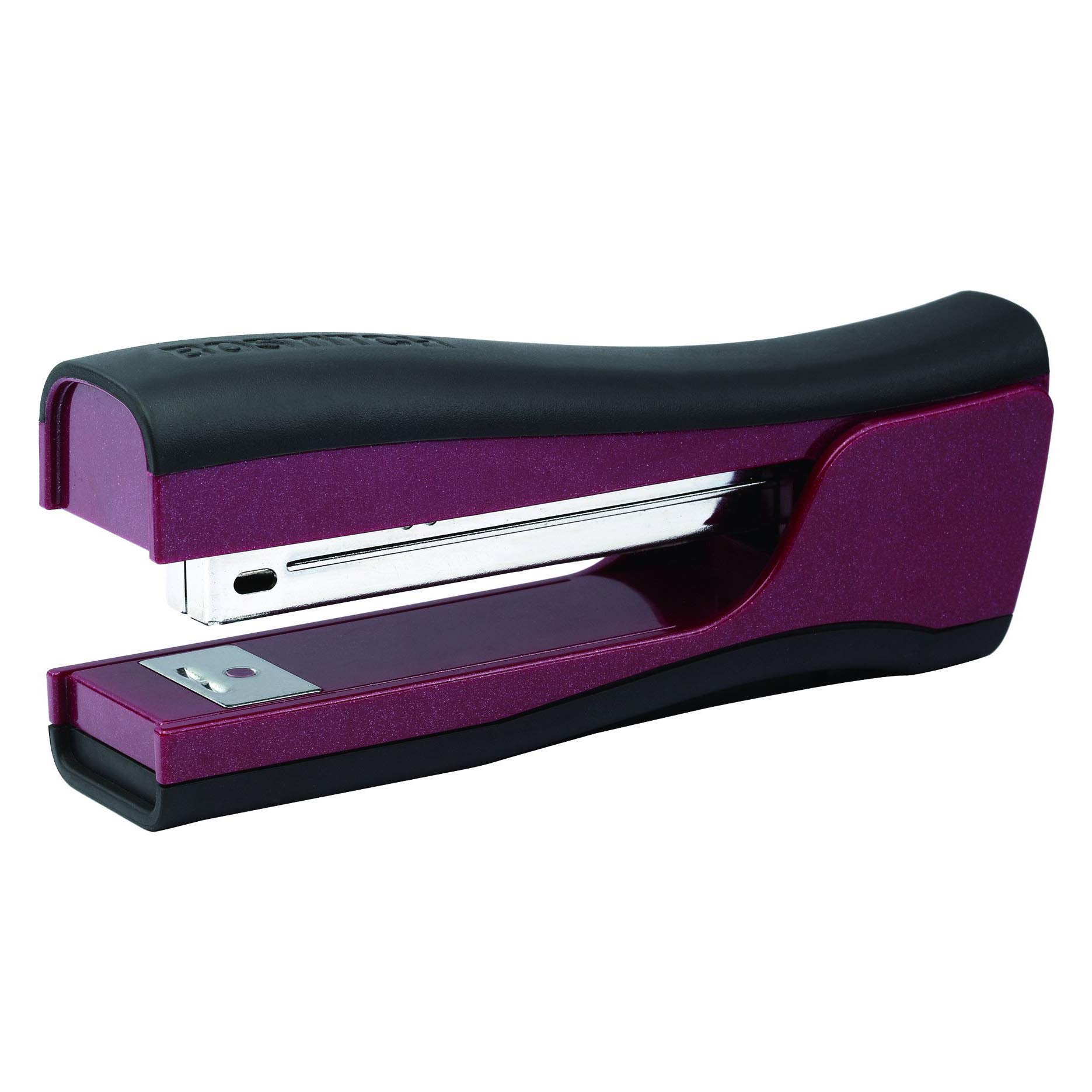 Bostitch Office Dynamo 4 in 1 Standup Stapler, Includes 420 Staples, 20 Sheet Capacity, Integrated Pencil Sharpener, Staple Remover & Staple Storage, Magenta (Pack of 6)