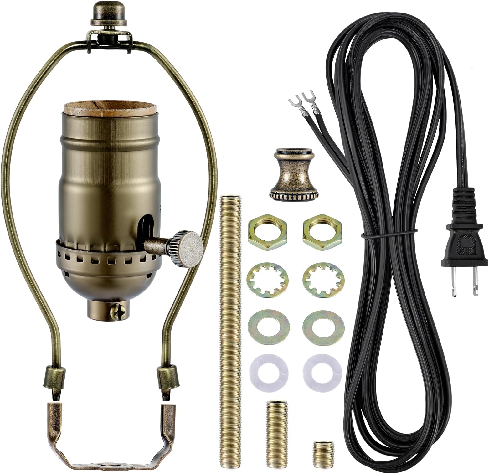 1 Set Antique Brass Lamp Making Kit