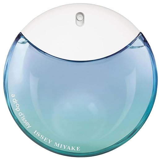Issey Miyake - a drop d'Issey Eau de Parfum Fraîche - Floral marine watery perfume for women with accords of rain, aquatic lilac and sandalwood notes