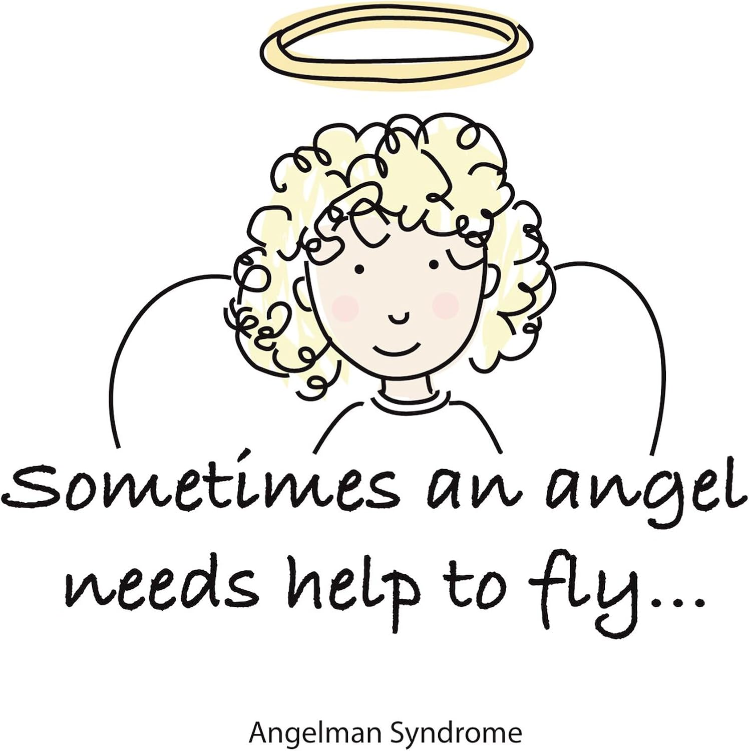 CafePress Angelman Syndrome Awareness Oval Sticker Oval Bumper Sticker Car Decal