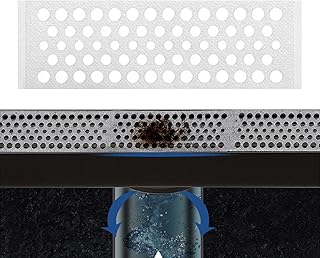 ヘアキャッチャー シャワードレンカバー,フラット 詰まり防止 | 粘着式 - フラットヘアキャッチャー シャワー排水口スクリーンメッシュ バスルーム 家庭 キッチン ランドリー バスタブ用