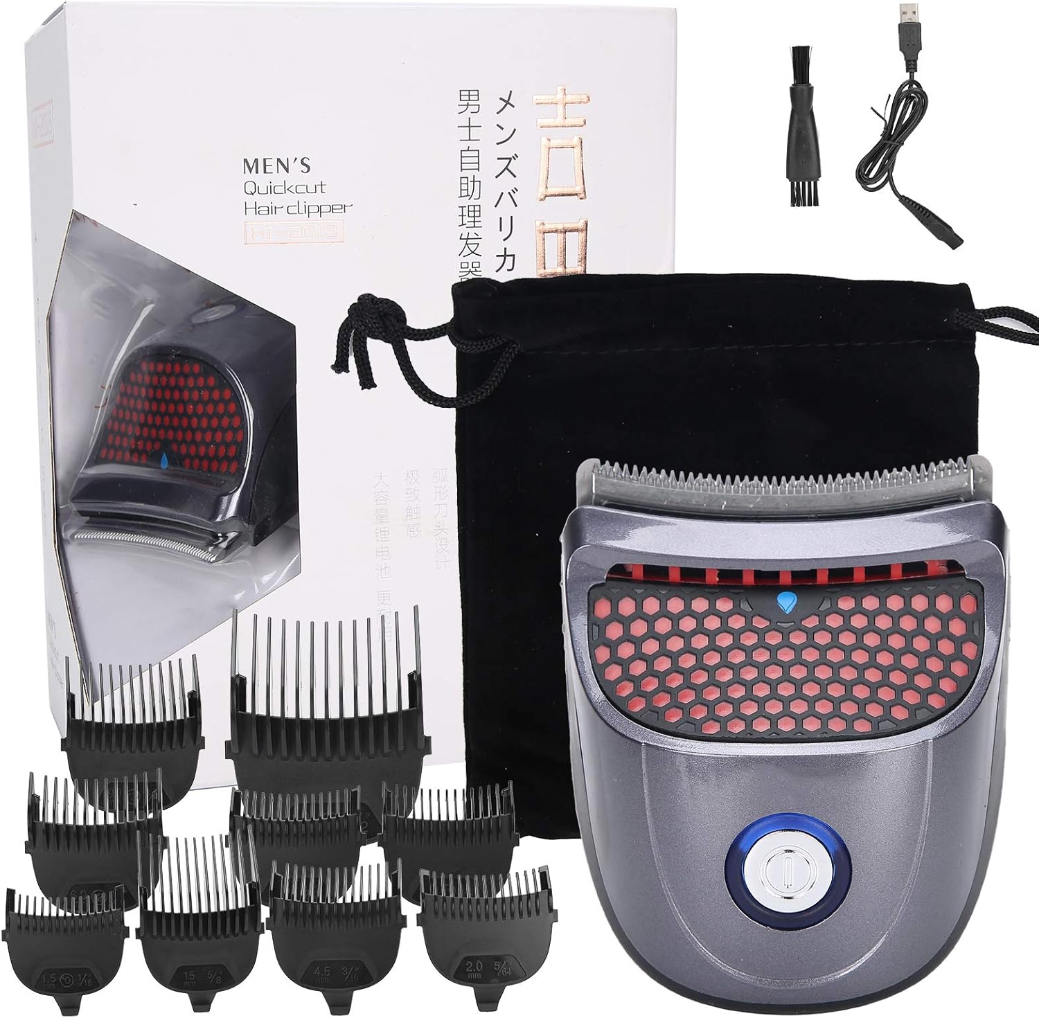 Amazon wosume ヘアカットマシン、ヘアカッター防水メンズ電気バリカン、トリムサイドバムカットヘア用 wosume