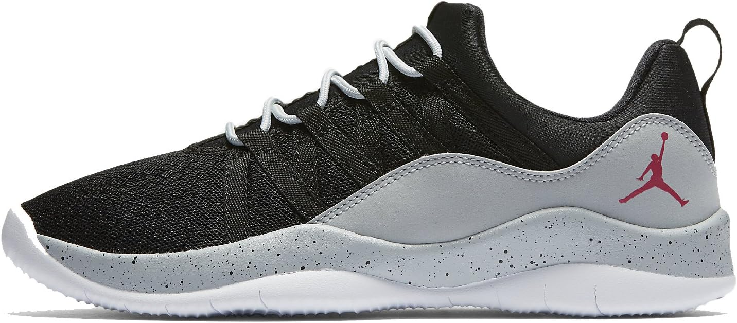 Jordan DECA Fly GG girls fashion-sneakers 844371-001_6.5Y - Black/Wolf Grey/White