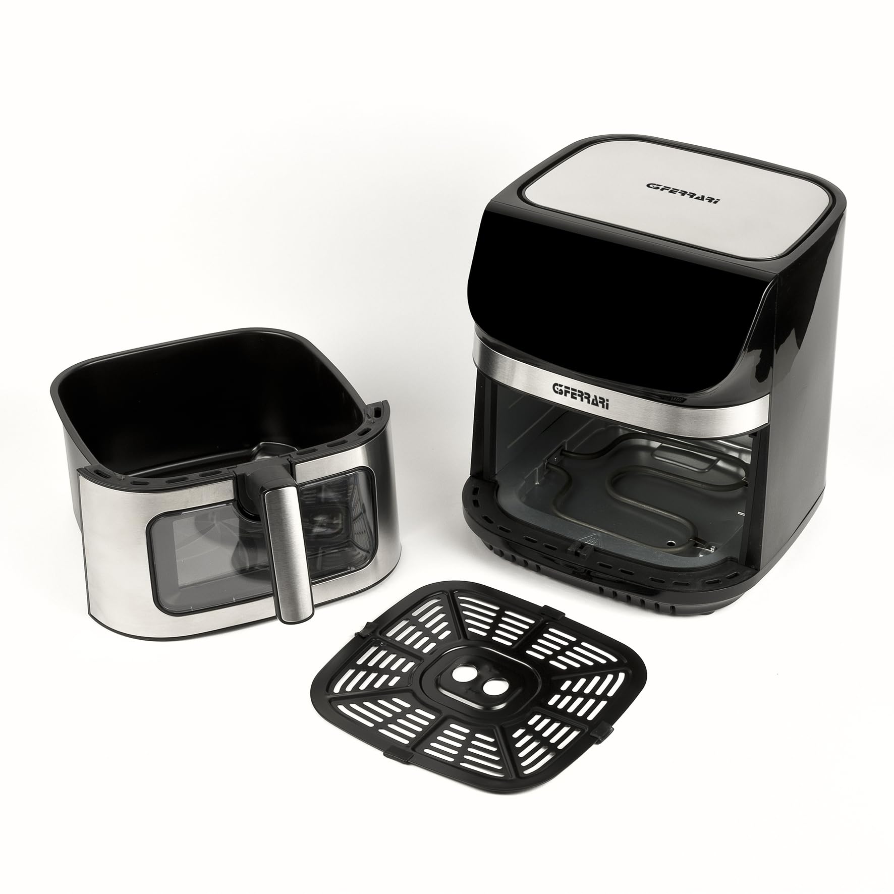 G3 Ferrari G10215 Friggisano Star Friggitrice ad Aria 9 Litri, 2200 W, 12 programmi, Display digitale, Temperatura 80° - 200°C, Timer 60 min, Doppia resistenza, Ricettario incluso