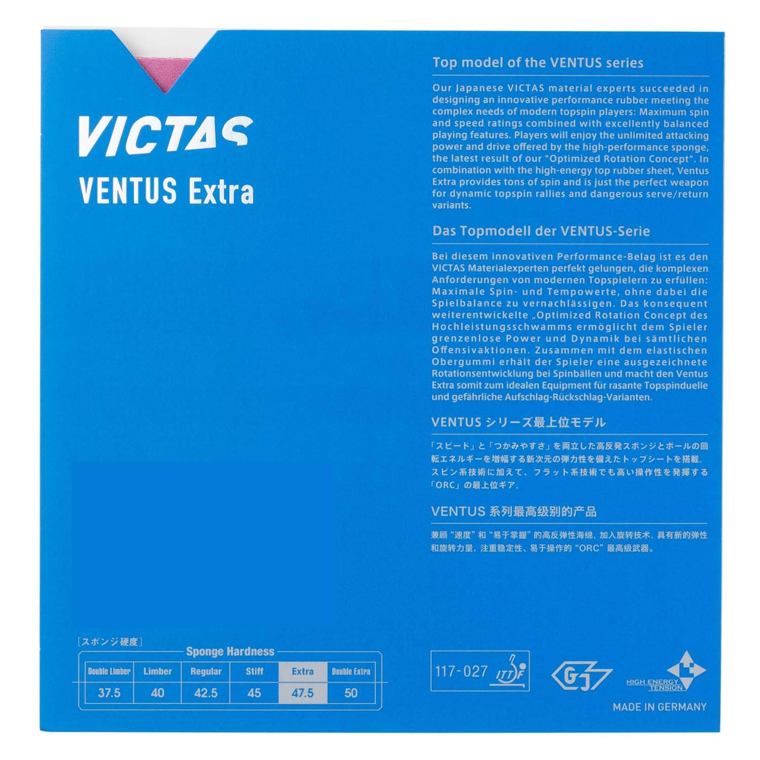 VICTAS Belag Ventus Extra