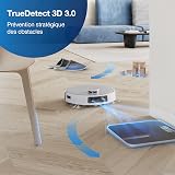 ECOVACS DEEBOT T20 Omni 6000Pa Robot aspirateur Laveur, Auto Levage de la serpillière, Nettoyage à l'eau Chaude et séchage, Vidage Automatique, détection d'obstacles 3D, réservoir d'eau 4L, Alexa/APP - 7
