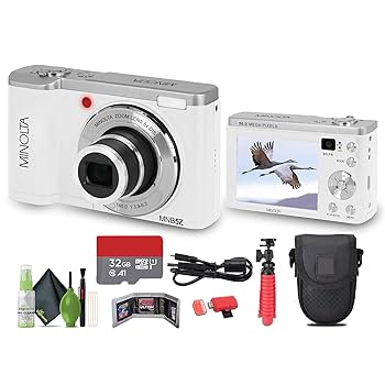 Amazon.com : Minolta MNB5Z 56MP Dual Lens Point & Shoot