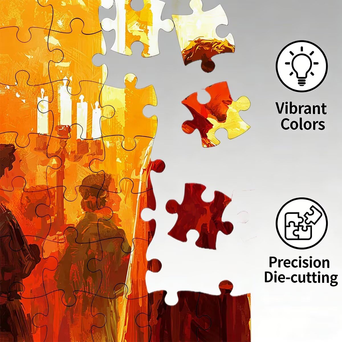 Puzzle 5000 elementów retro, rodzinne puzzle, 5000 elementów, dla całej rodziny, klasyczne puzzle, gra zręcznościowa, drewniane puzzle, prezenty dla kobiet, prezenty dla mężczyzn, dekoracja -1515