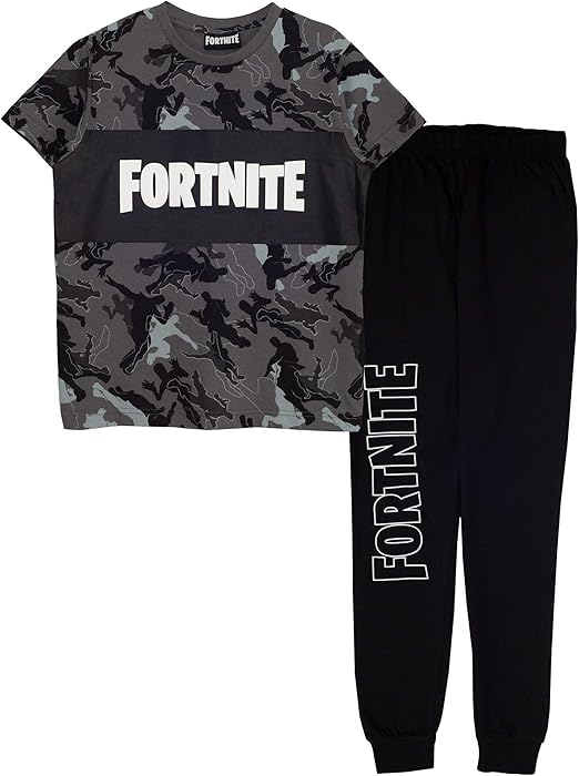Pigiama Fortnite Loot Llama Per Ragazzi - Set Completo Maglia Lunga E Pantaloni - Foto 10