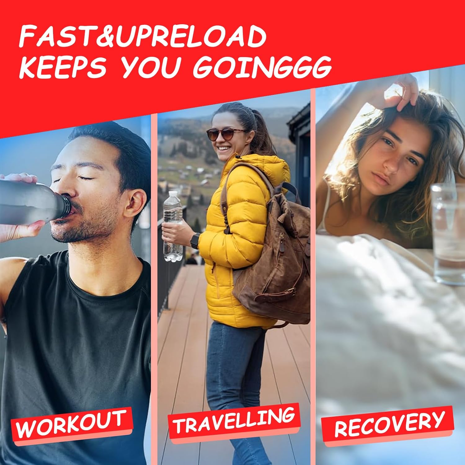 Sugar-Free Electrolyte Powder Drink Mix, Daily Hydration Powder with 6 Key Electrolytes, Trace Minerals, Keto Friendly, Vegan, Non-GMO, 30 Servings - Image 6