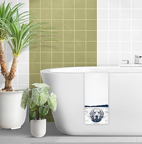 Miniatura 5 de Lake House - Toallas decorativas para platos, divertidas toallas de cocina para perros de lago, regalos de casa de lago, regalos para mamá, toallas