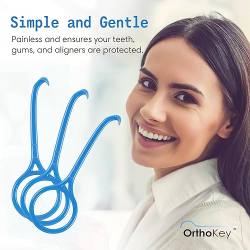 Miniatura 4 de OrthoKey Herramienta de extracción de alineador transparente, removedor experto para aparatos ortopédicos y retenedores extraíbles invisibles,