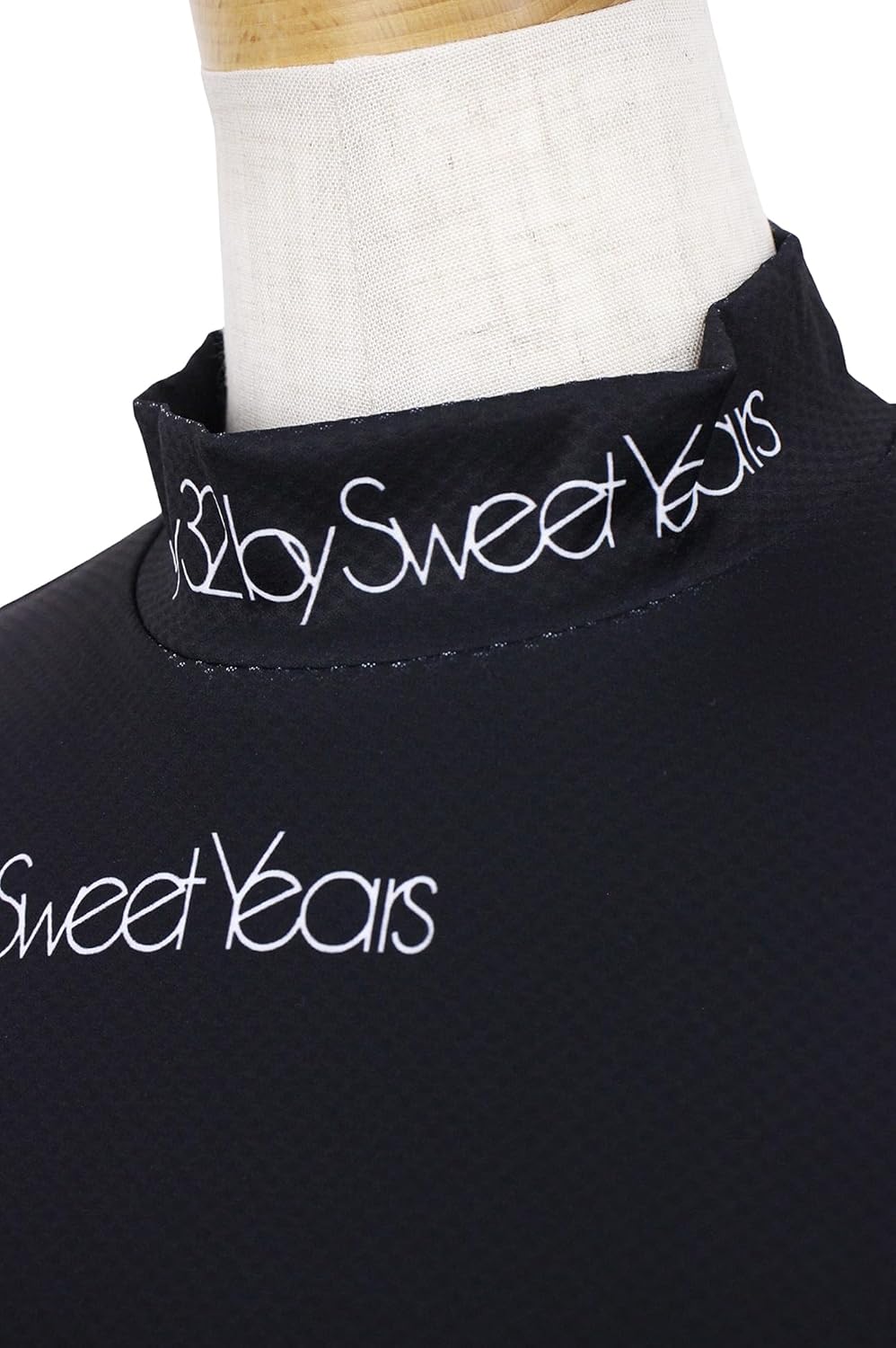 [SY32 by SWEET YEARS] FAST DRYING LOGO MOCK SYG-25S27W 2025SS