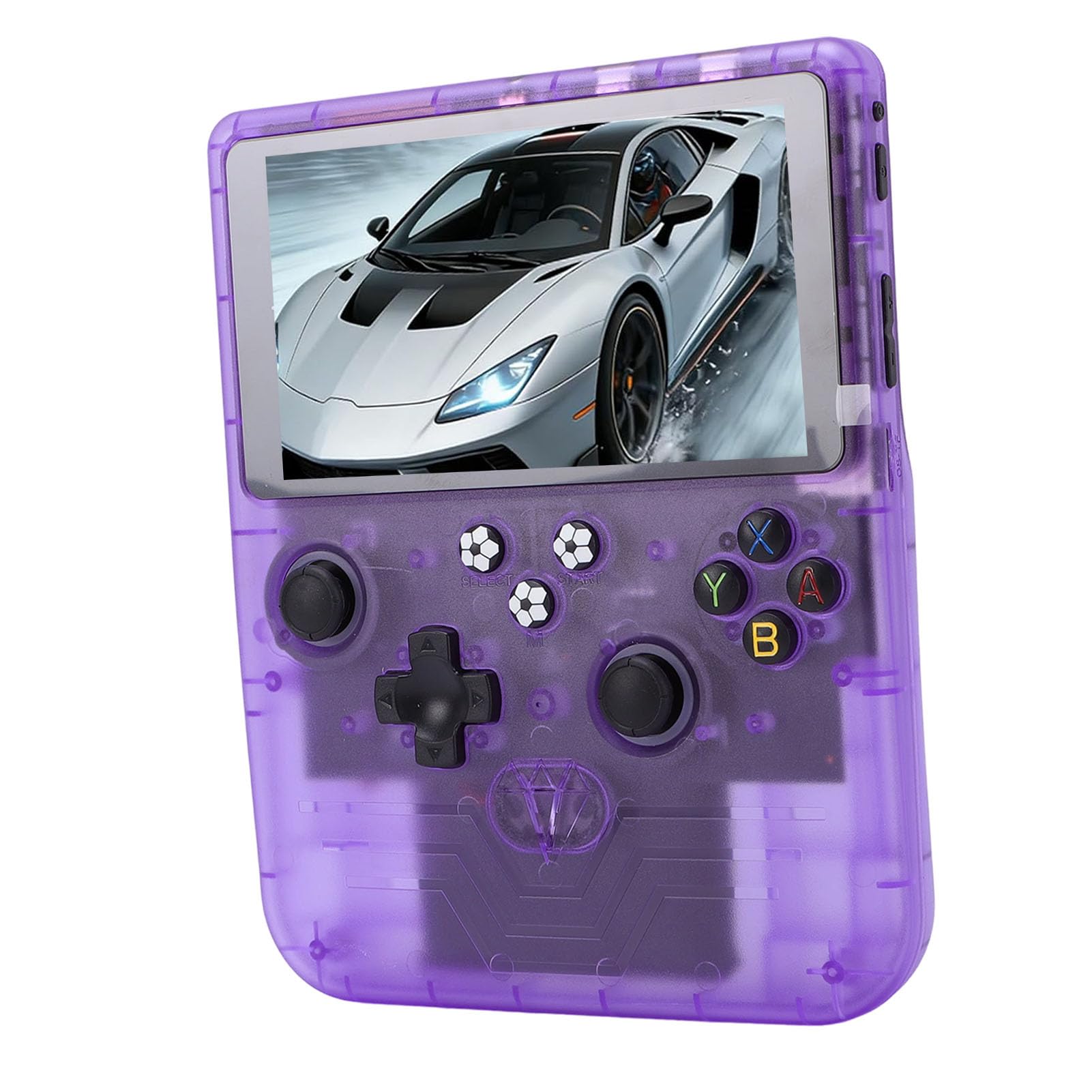Aramox Console di Gioco Portatile, Console di Gioco Portatile retrò con Schermo da 6 Pollici, , Scheda da 128 GB, Batteria da 6000 MAh, Doppi Joystick RGB, per Appassionati di Giochi retrò a Casa da