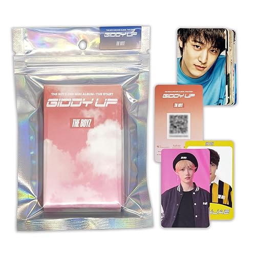 THE BOYZ - 2 mini álbum The Start (Álbum de lapaforma - Juego de ver.) Funda + Mini tarjeta (tipo QR) + tarjeta fotográfica para selfie + tarjeta