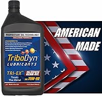 Vista 9 de TriboDyn Aceite sintético para engranajes TRI-EX SAE 75w-90, paquete de 3 cuartos de galón