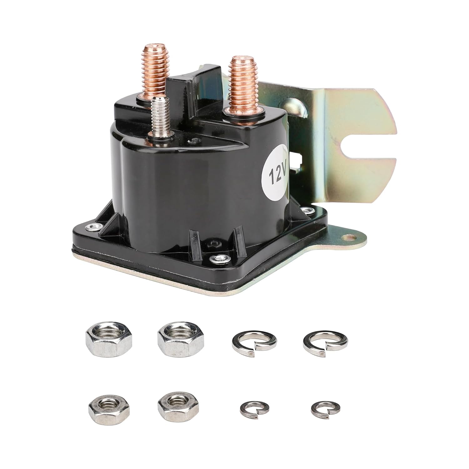 15-535 12V 100A Solenoid Relay Compatible with MTE Hydraulic Pump Maxon Waltco Liftgate, Part Number PRL-SAZ-4201GF SAZ4201GF WSU4009UTA 80001065