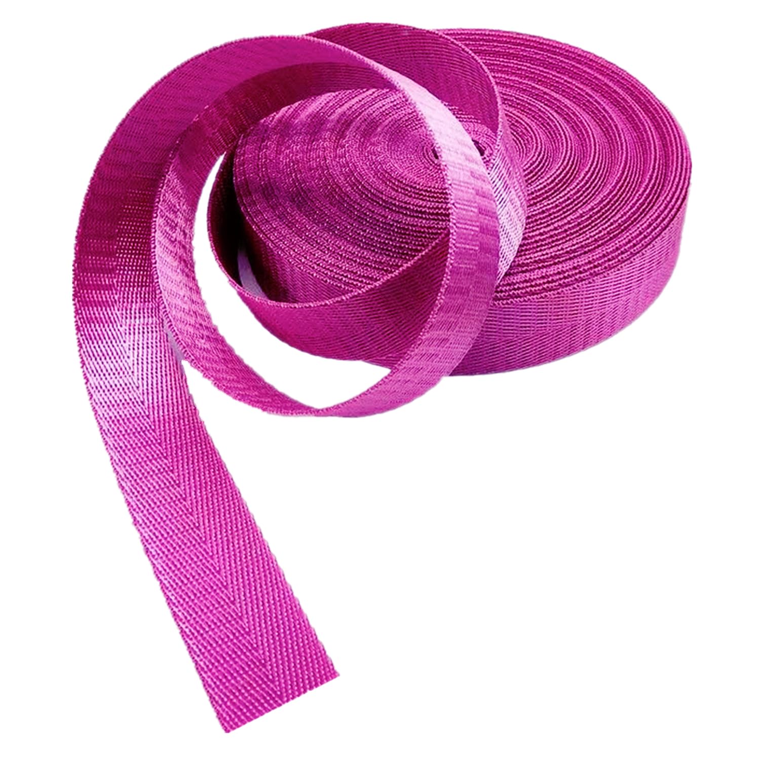 FGJsfhrDTU Webbing, Nylon Band Herringbone 1.5 Inch Multicolor 5-20 Yard(Rosered,5 yard)