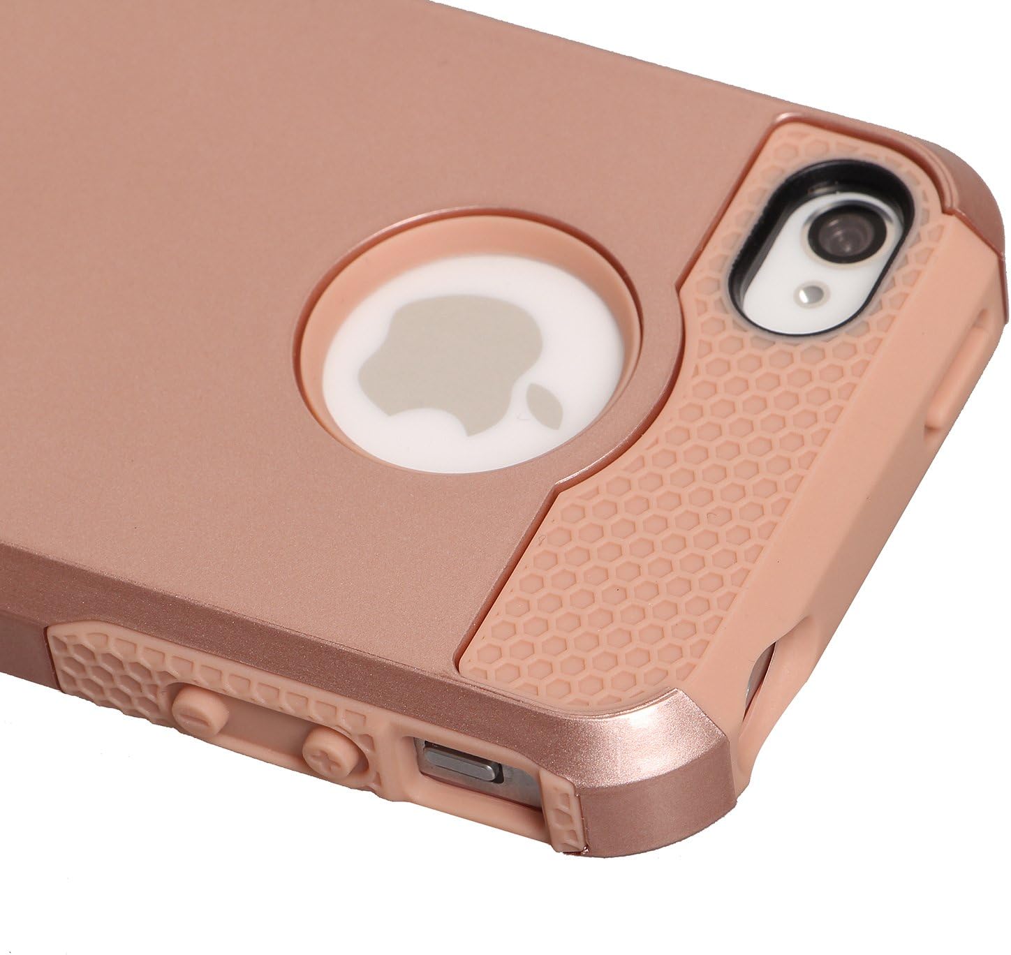 iPhone 4 Case, iPhone 4S Case, BAROX Fashion Cute Armor Case for iPhone 4 4S,(Rose Gold)