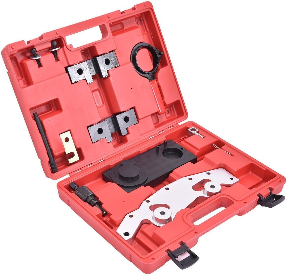 Goplus Camshaft Alignment Timing Tool Kit w/Double Vanos for BMW M52TU M54 M56 Engine Tools