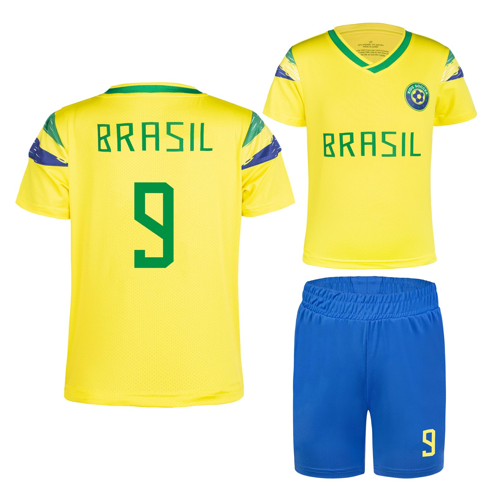 Kids Soccer Jerseys for Boys & Girls Age 2-14 Years Training & Activities | Unisex Sports…