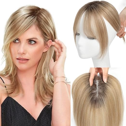 UDU Hair Toppers for Women Real Human Hair Toppers for