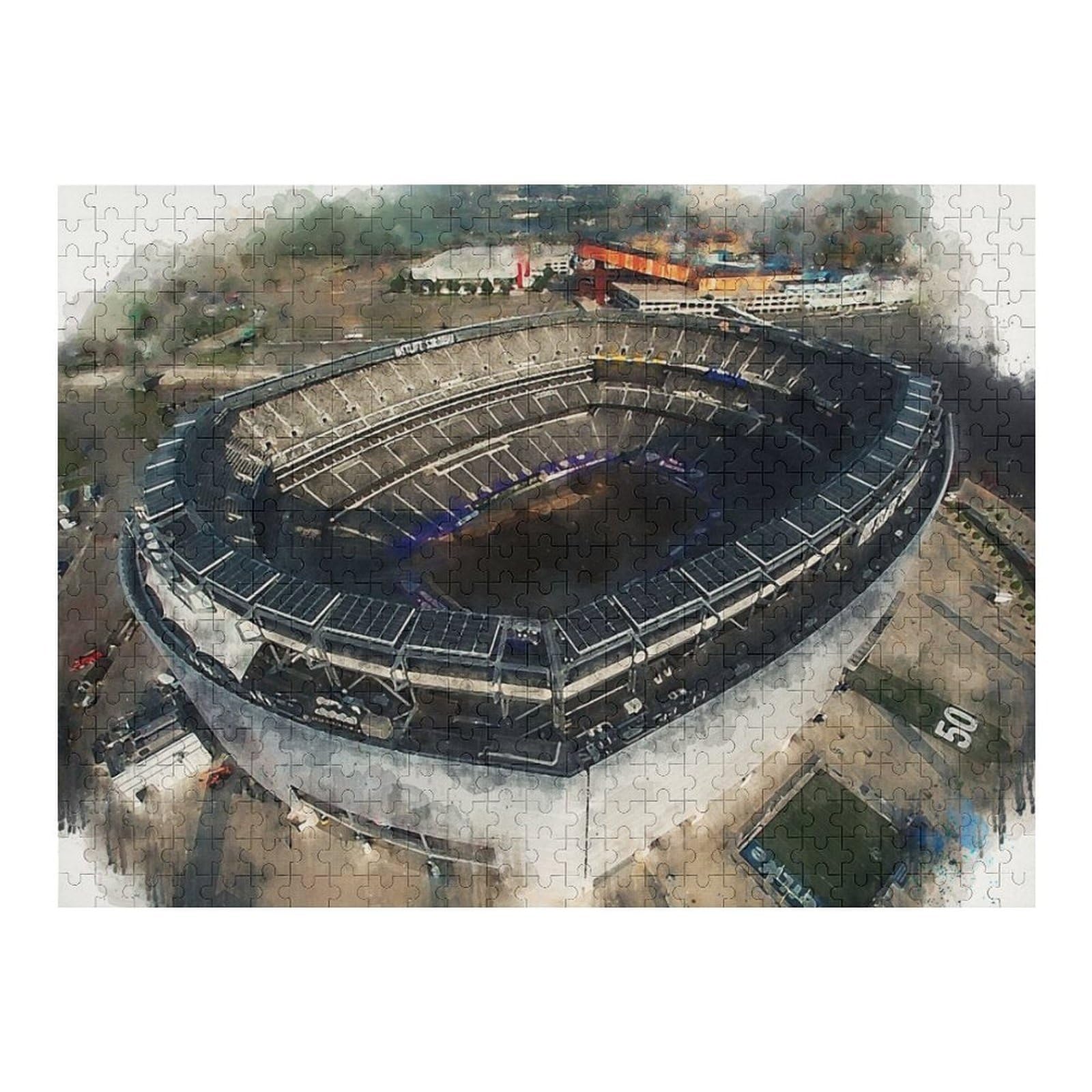 1000pcs(52x38cm) Jigsaw Puzzle for Teenagerss MetLife Stadium Puzzle for Adults Toy Wall Decor Home Decoration Fun at Home Activities, 1000pcs(52x38cm) — image 1