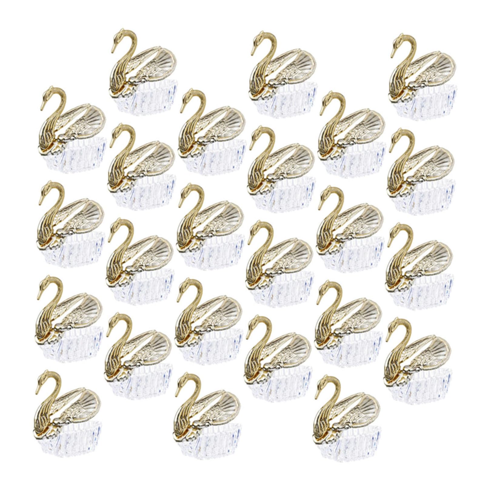 HEMOTON 24pezzi Scatole Decorativa Per Confetti Matrimonio Set Design Per e Souvenir