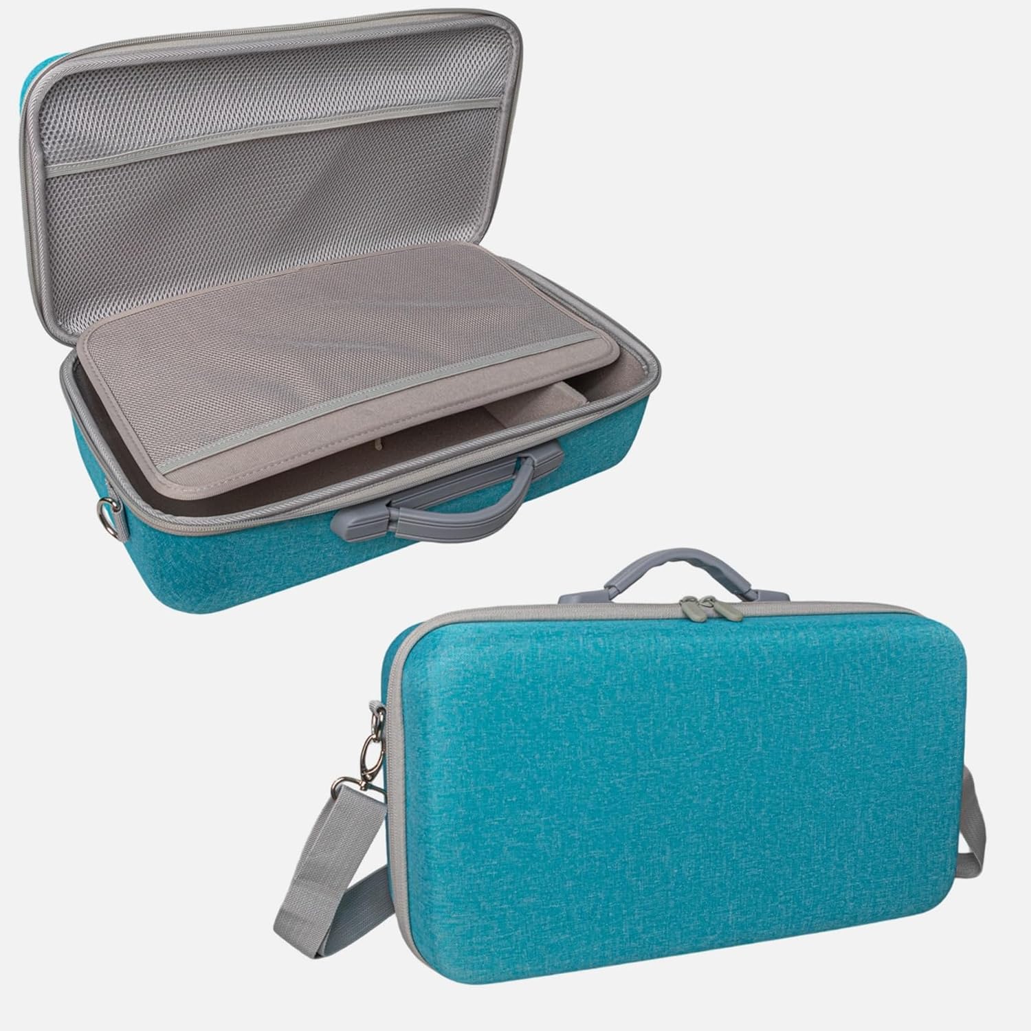 Hard Shell Carrying Case Compatible with Liene PixCut S1, EVA Protective Storage Bag for Sticker Printer, Travel & Home Use (Blue)