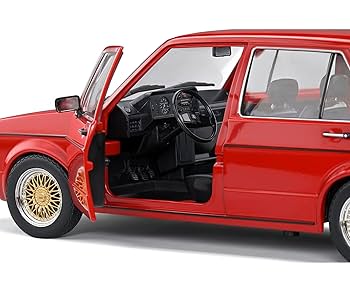 VolksWagenフォルクスワーゲン Golfゴルフ カスタム 1/18 絶版 Amazon.co.jp: ソリッド 1/18 フォルクスワーゲンGolf I Custom