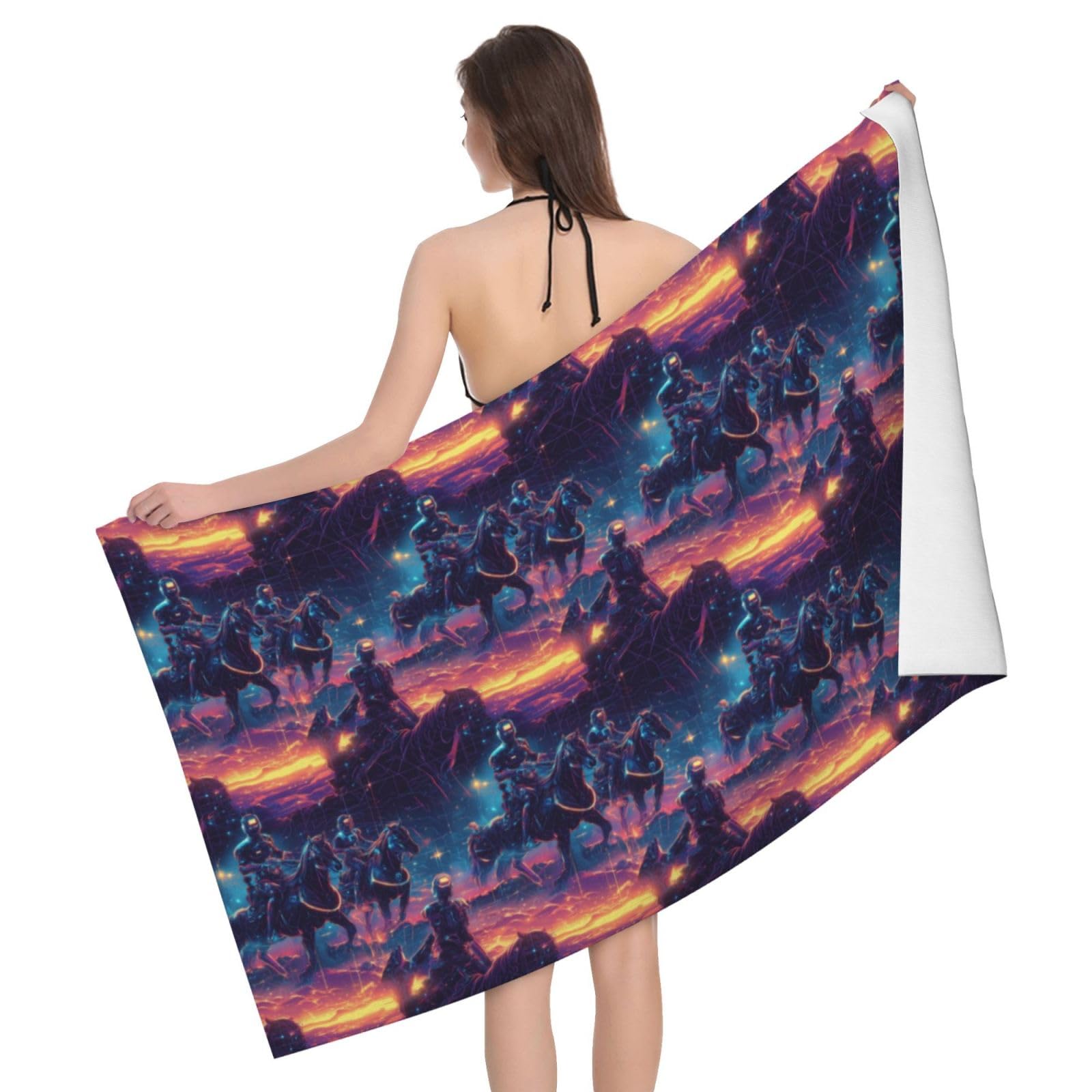 Serviette de douche absorbante anti-humidité pour le sport et la salle de bain