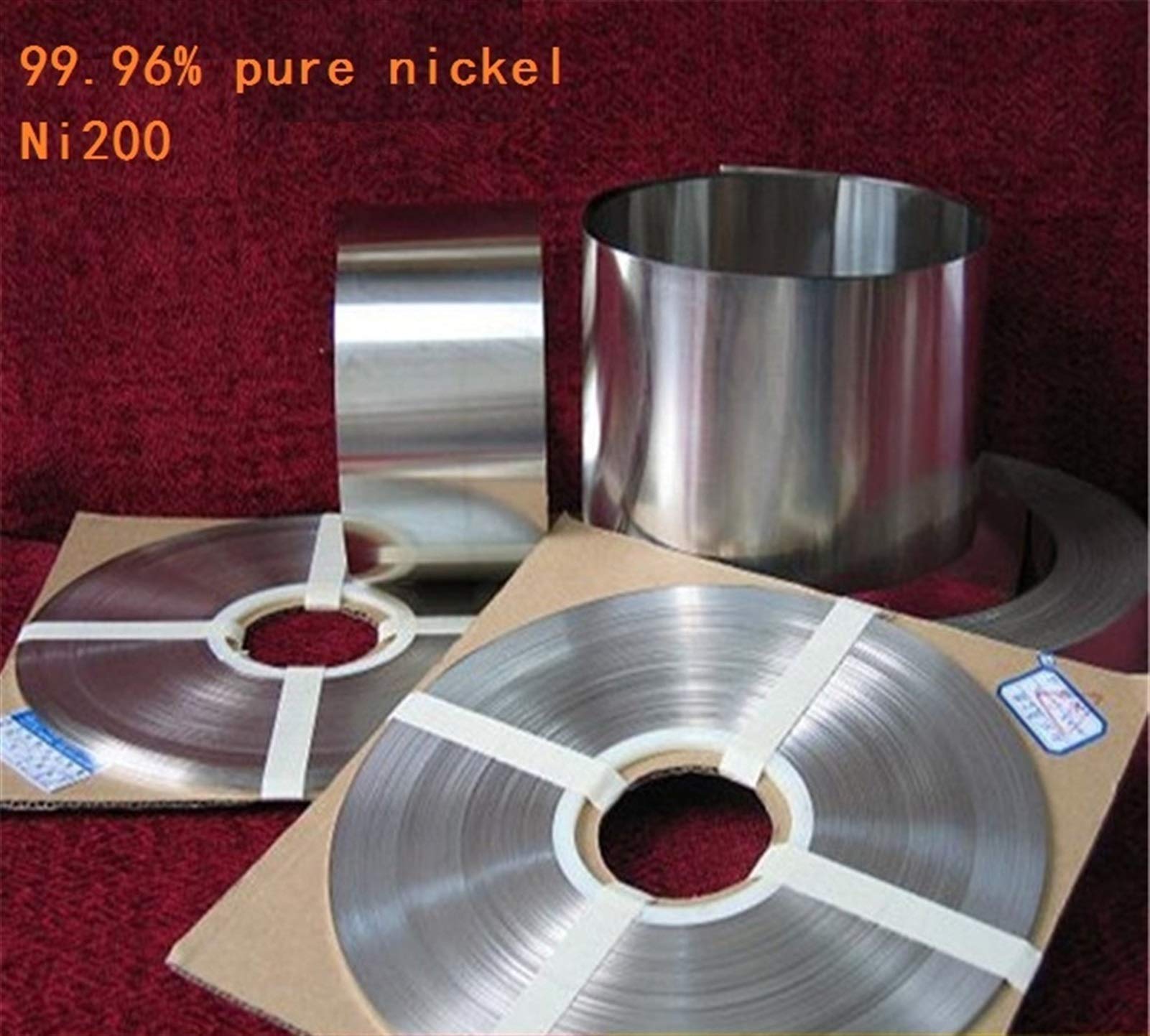 Huilon-Brass 99.96% PUERTE Pure STROP Strip Strip Strip Strip Pure Nickel for la máquina de Soldadura por Puntos de electrodo de batería, 0.3mm x 36mm, Lámina de Cobre de Alta pureza (Color : 1 M)