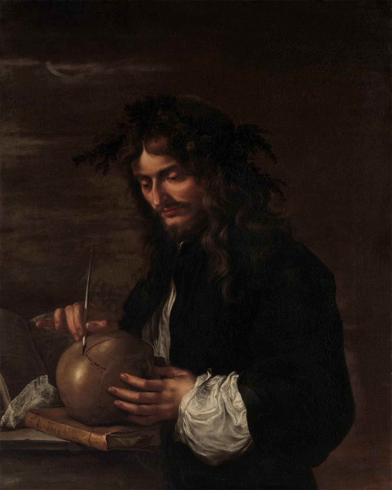 Cuadro de Salvator Rosa pintura mural en lienzo SERENDIPITP decoracion elegante 60x90 5